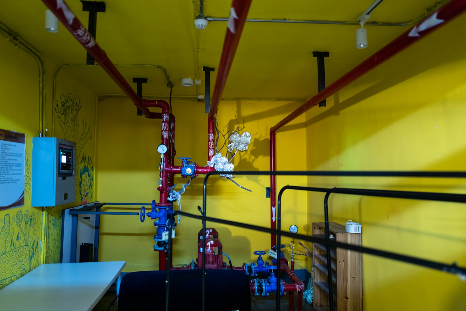 Fire protection sprinkler system installation